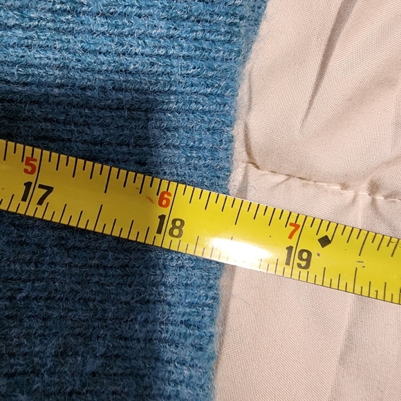 HYFVE‎ Mod Floral V-neck Cardigan Sweater Boho Bright Lagenlook Cottagecore Fun - Picture 7 of 10